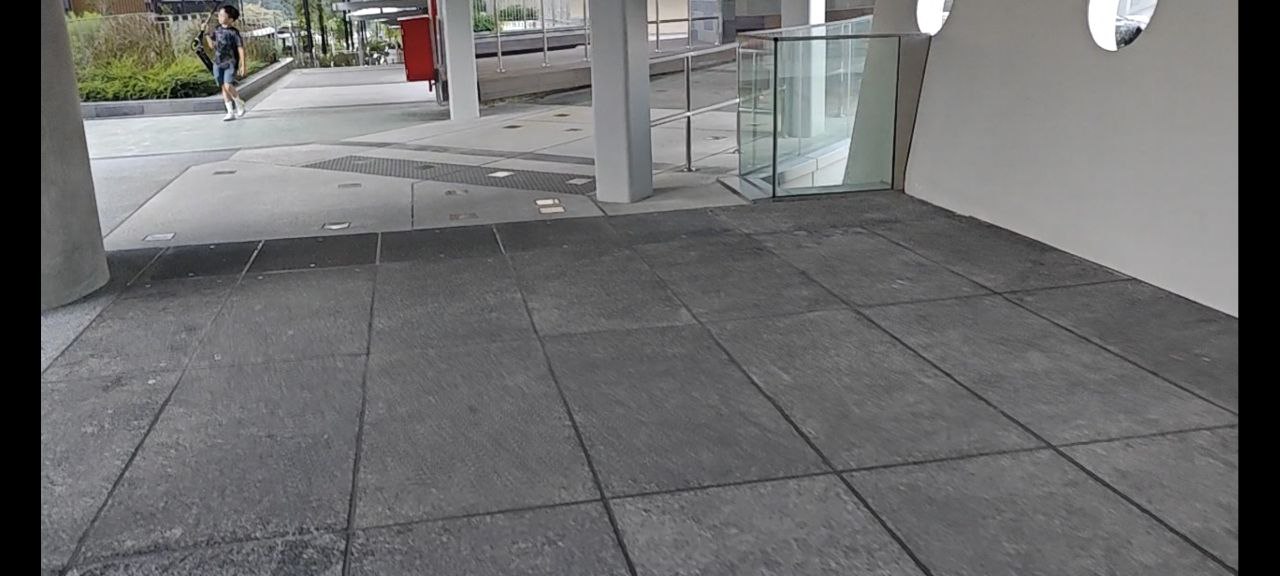 Directions from Upper Changi MRT station gates.